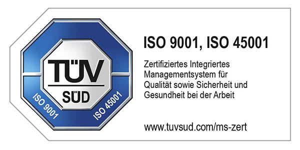 TÜV Zertifikat